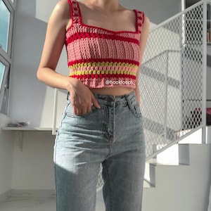 Chandria Crochet Croptop Pattern image 4