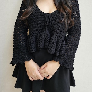 Crochet Peplum Top/Dress Pattern: Florence Design (PDF Pattern)