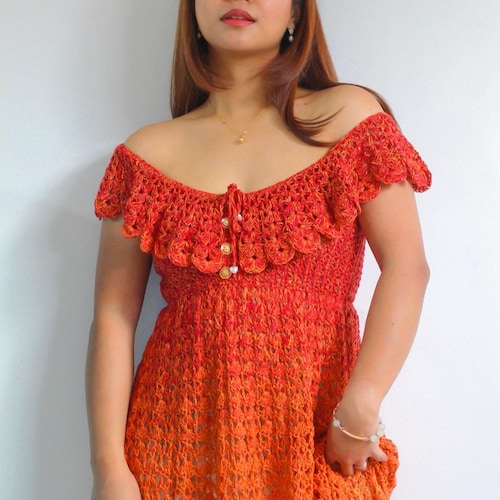 sabrina carpenter crochet dress Crochet Dress Pattern | the Sabrina Dress PDF | Sabrina Carpenter Inspired  | Easy Beginner Summer Sprind Wearable | Hookloops Ph