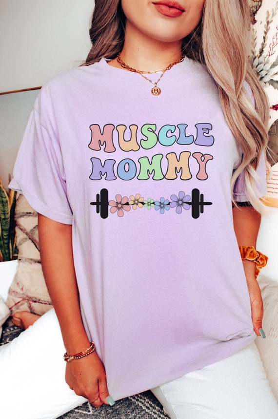 Comfort Colors Tshirt, Pump Cover Shirt, Muscle Mommy T-shirt, Gym
