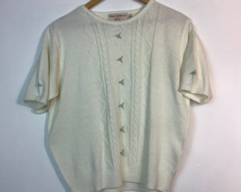 Vintage Honor Milburn EWM Short sleeve jumper