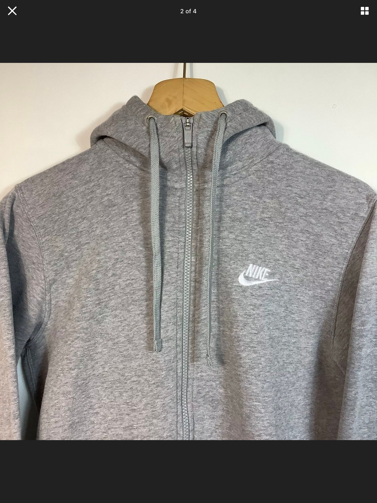 Vintage Nike full zip hoodie | Etsy
