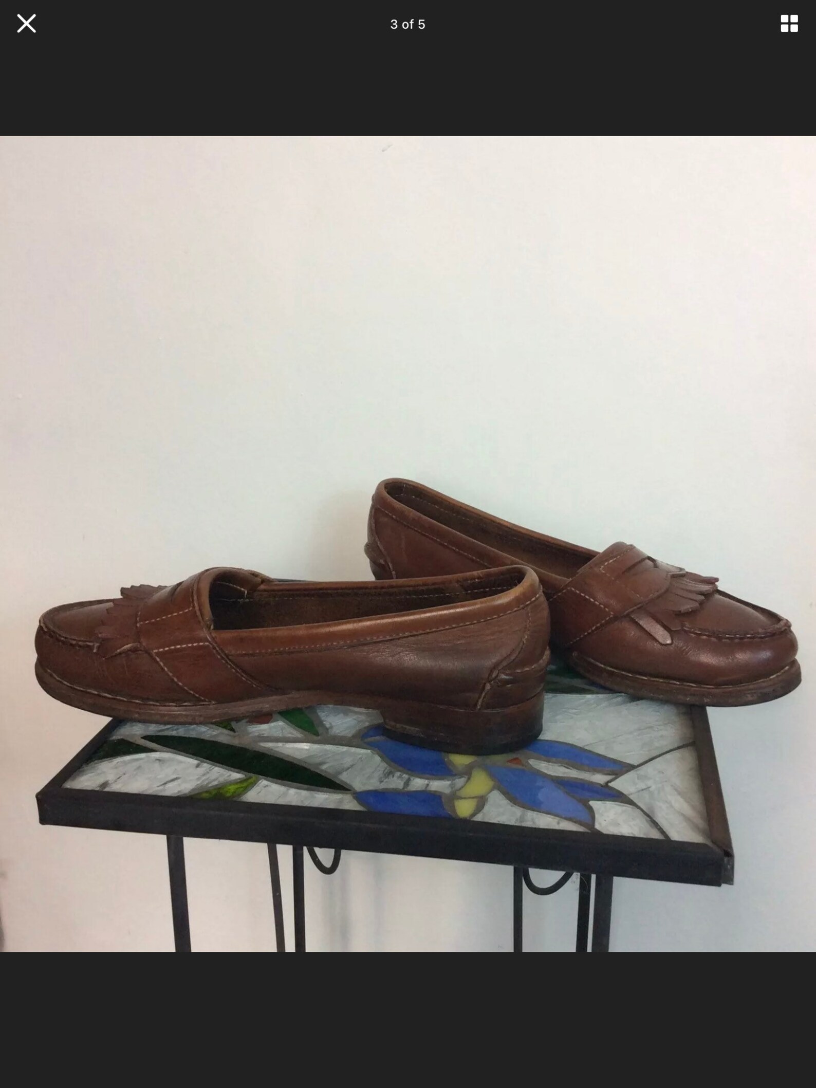 Genuine Ralph Lauren leather loafers Etsy