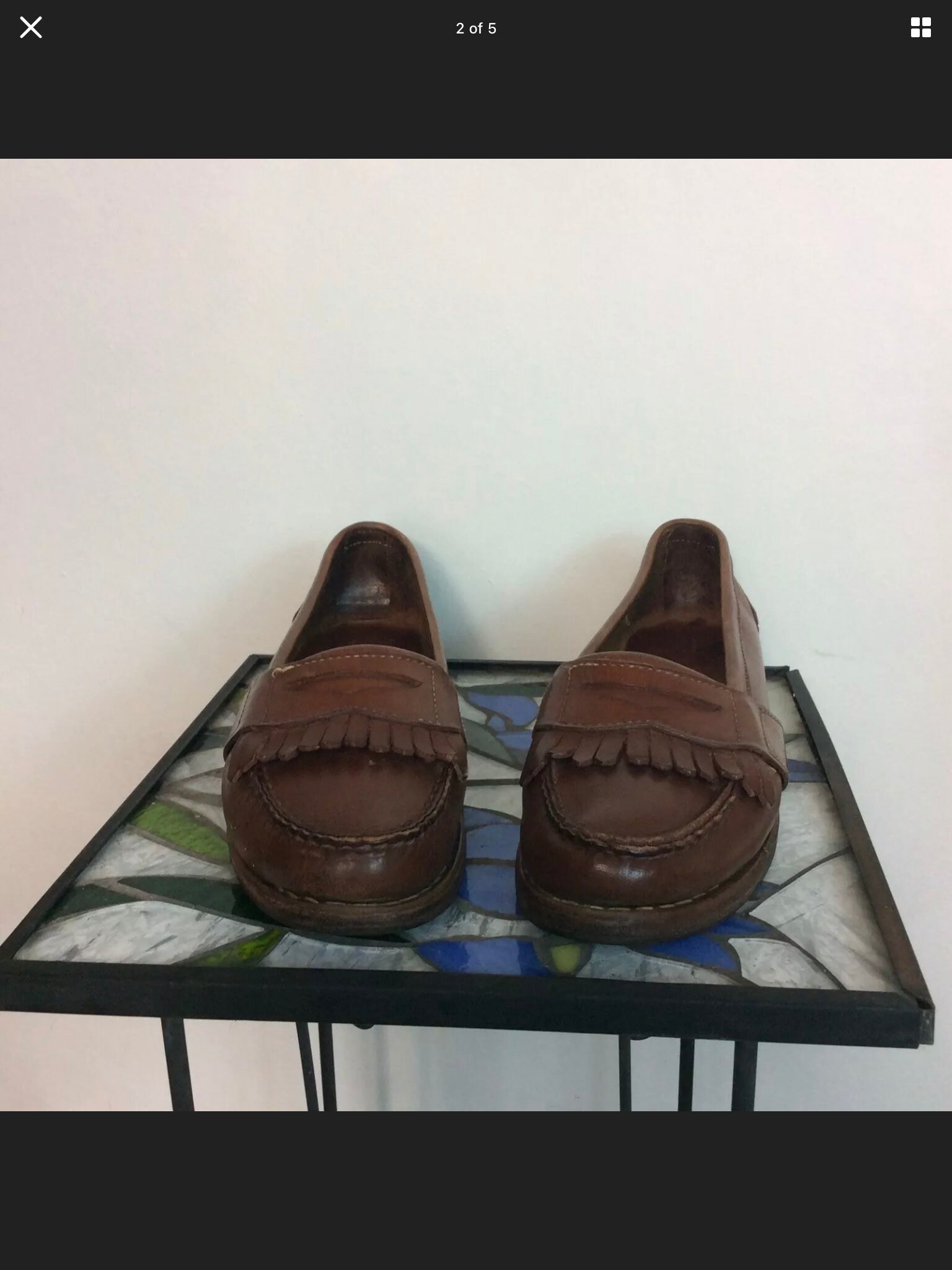 Genuine Ralph Lauren leather loafers Etsy
