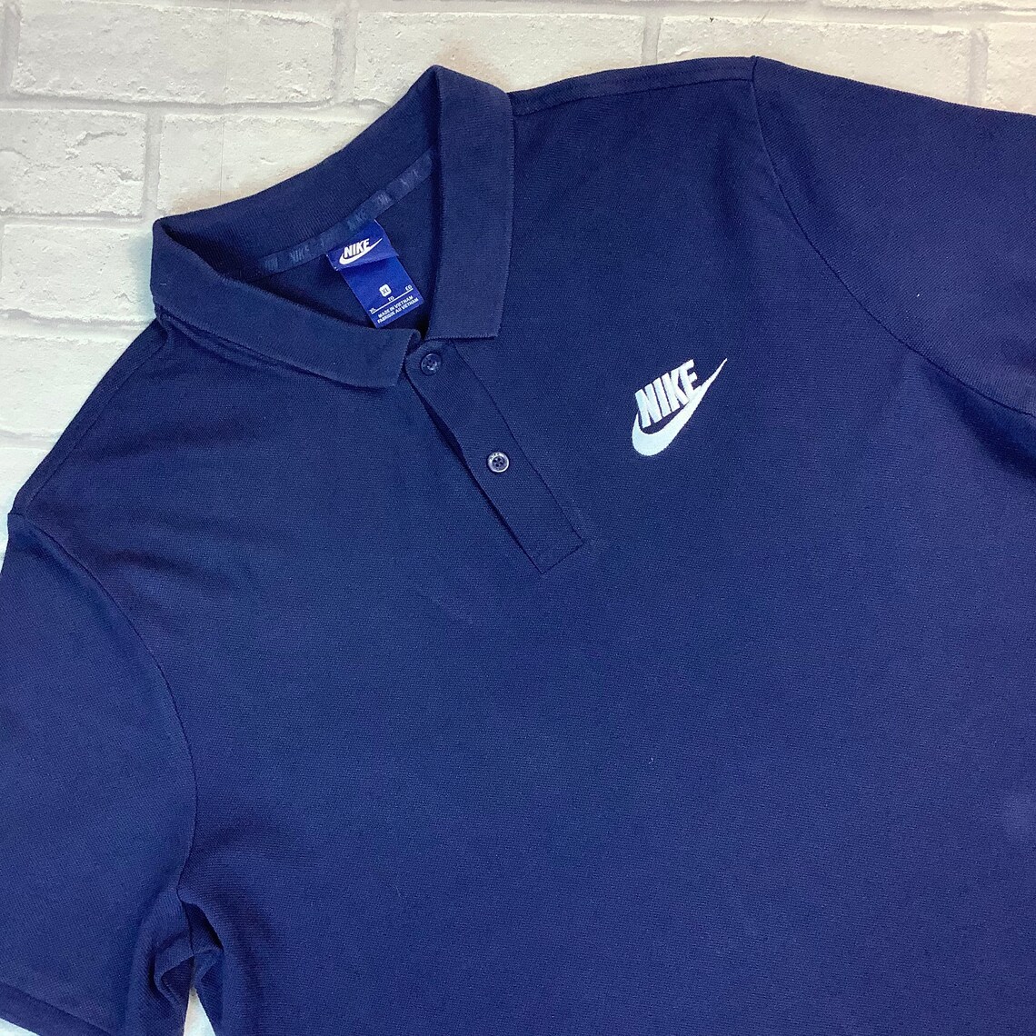 nike long sleeve polo vintage
