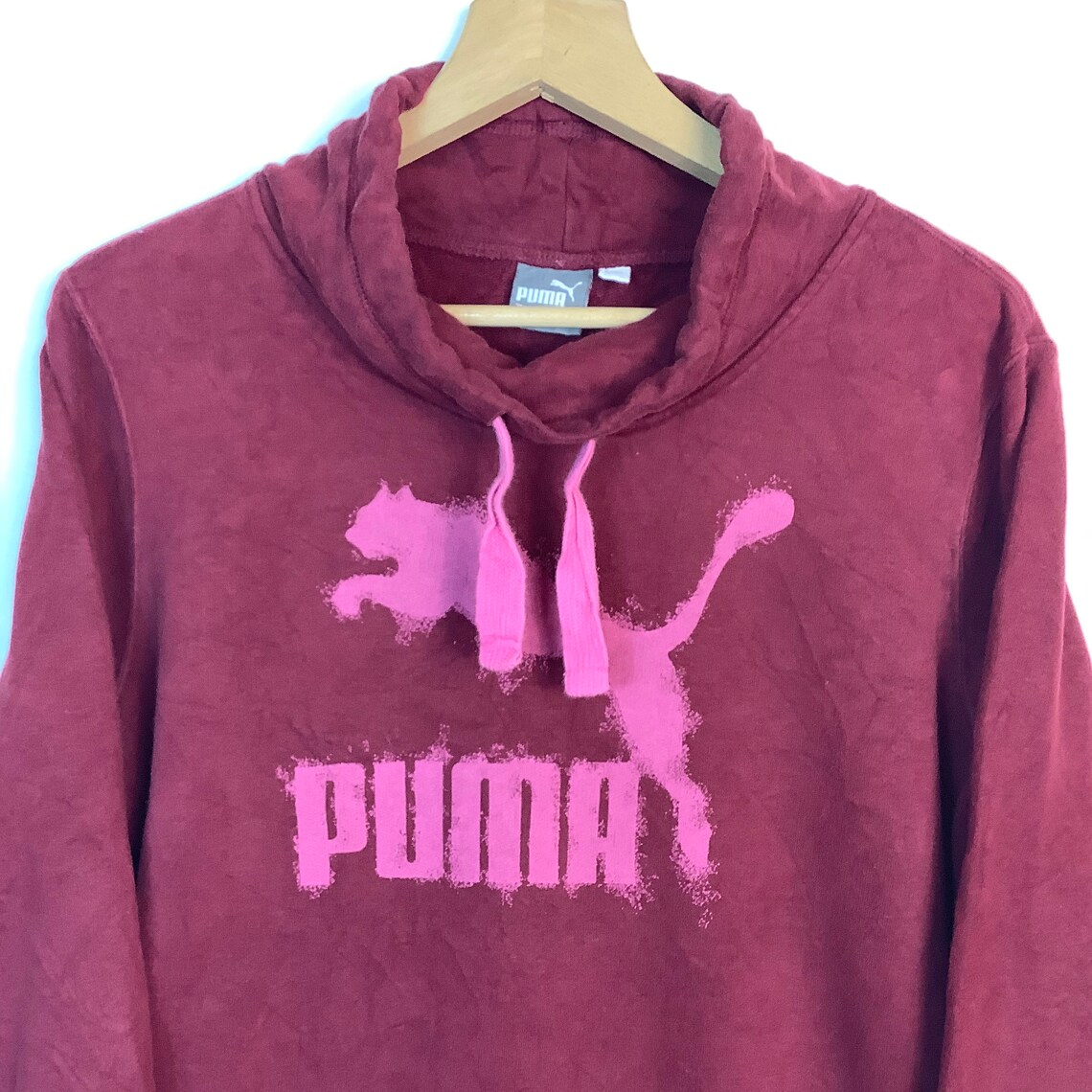 Vintage Puma high neck sweatshirt/ jumper | Etsy
