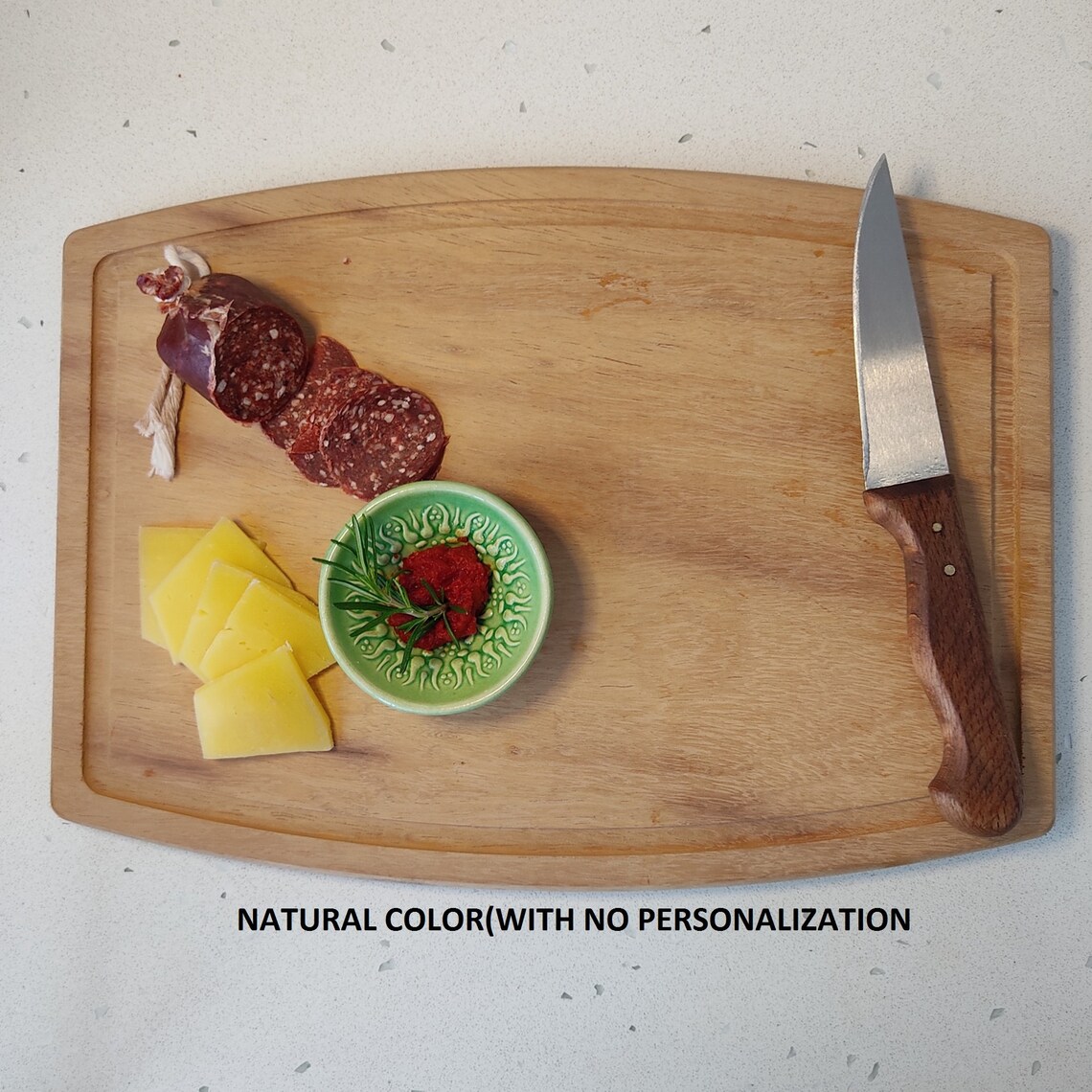 Custom arched steak board personalized cutting board Etsy