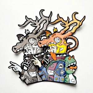 Dino x Bits - Peeker Sticker