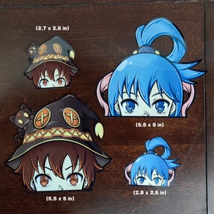 Anime peeker stickers #3
