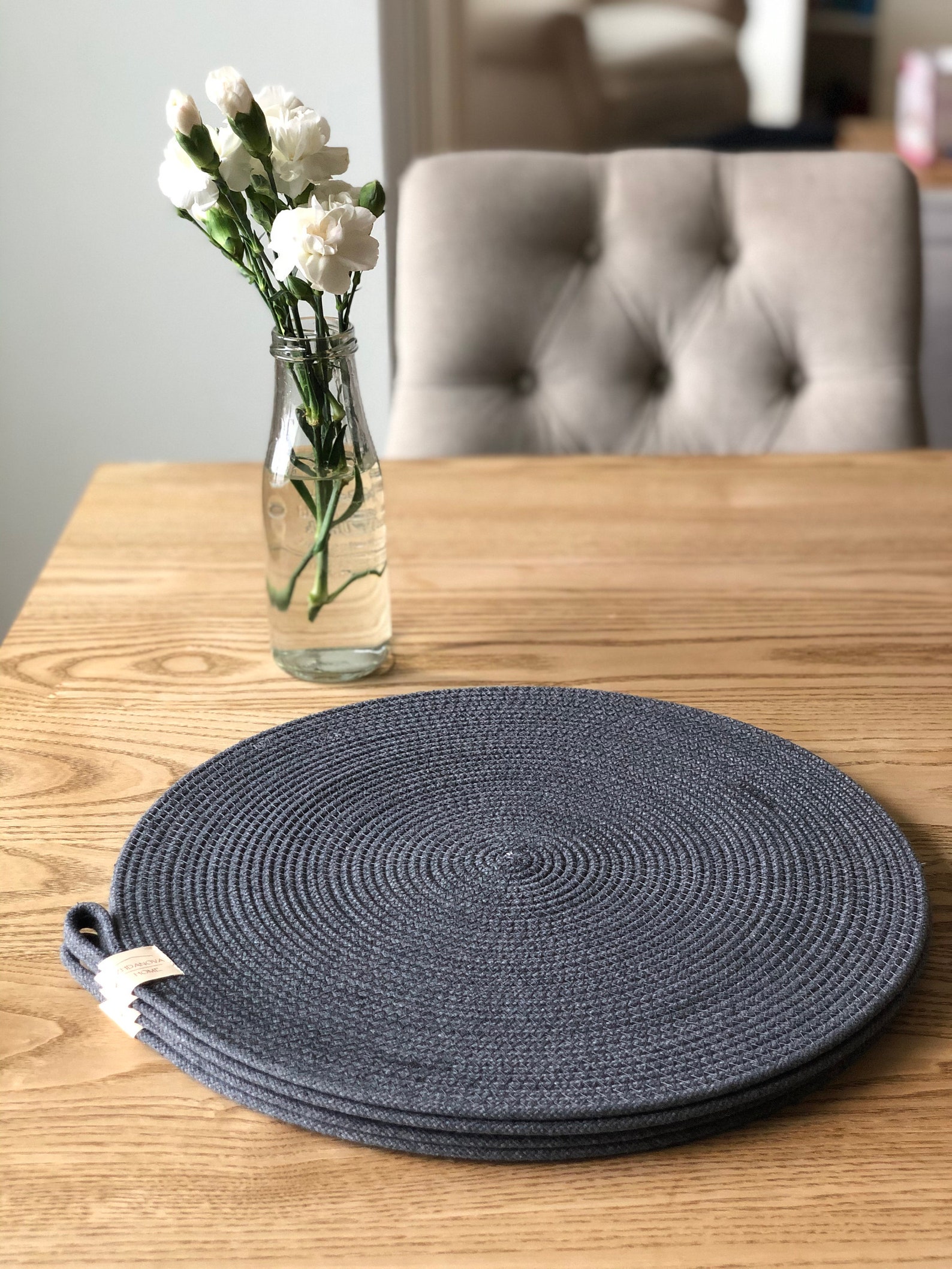 Ebay Placemats Round at Bryan Vessels blog