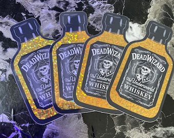 Dead Wizard Whiskey Sticker by Sami DeMonster