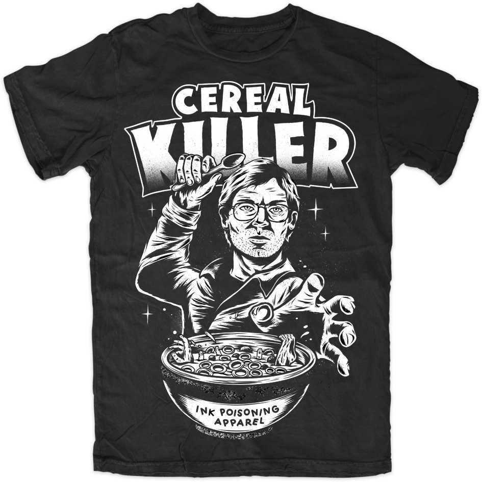 Trendy Vintage Cereal Killer Food Pun Funny Cereal Box Designs 2023