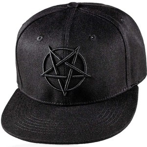 Black Pentagram Snapback