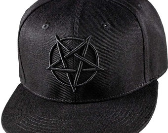 Black Pentagram Snapback