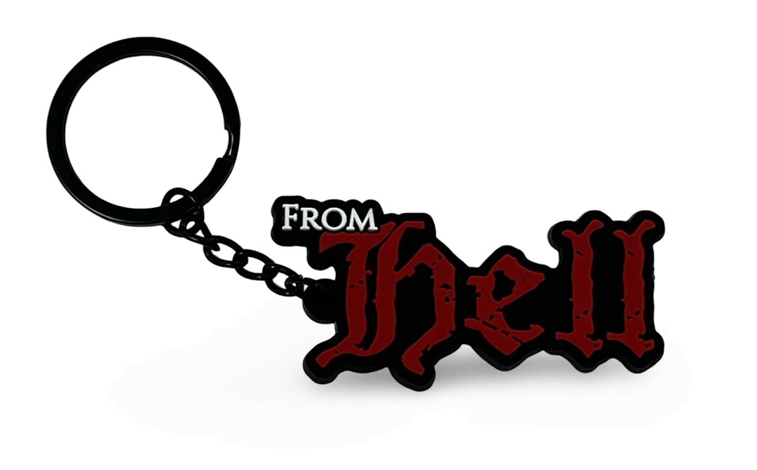 From Hell Keychain - Etsy