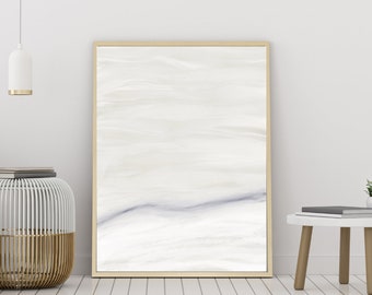 Abstract Beach Print, Beach Wall Art, Abstract Painting Art, Bedroom Wall Decor, Coastal Home Decor, Neutral Wall Art, Instant Download