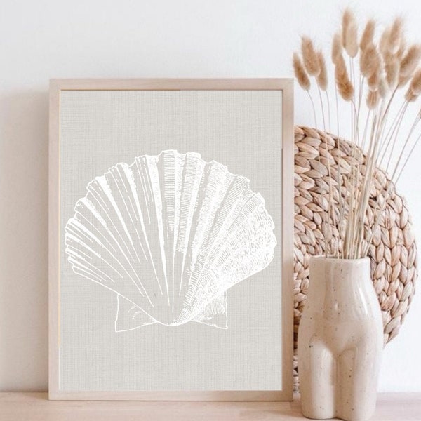 Sea Shell Print - Etsy