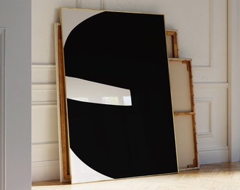 Black Wall Art, Black Print, Black Abstract Art, Black and White Art, Abstract Poster, Modern Painting, Living Room Art, Printable Art
