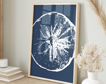 Arte de la pared del dólar de arena, impresión de la playa, arte moderno de la playa, decoración del hogar de la playa, arte náutico, arte de la pared costera, arte de la playa boho, descarga digital