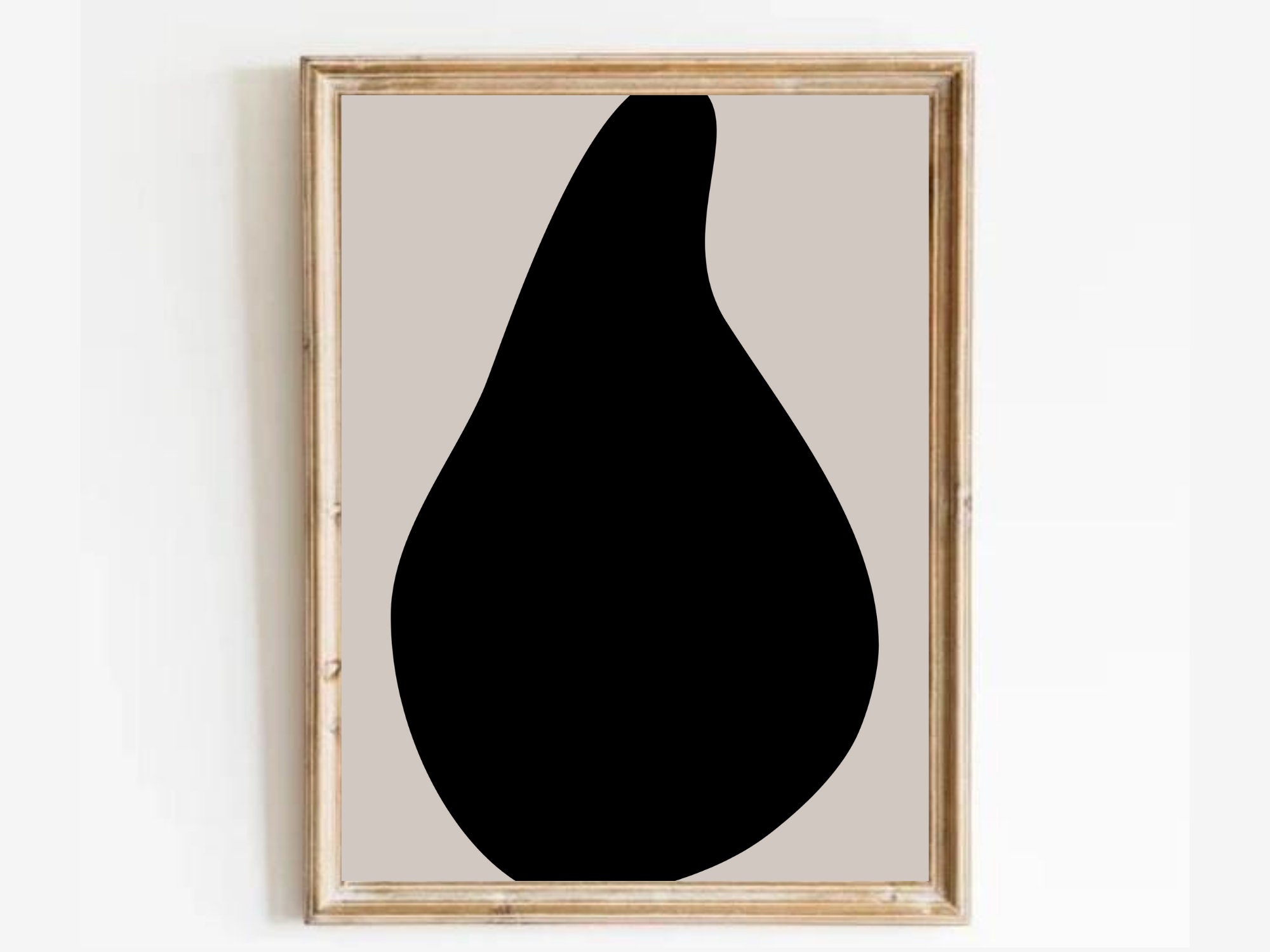 Abstract Wall Art Black Printable Art Modern Wall Decor - Etsy