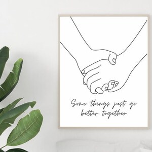 Printable Wall Art Black and White Gallery Wall Set of 6 - Etsy