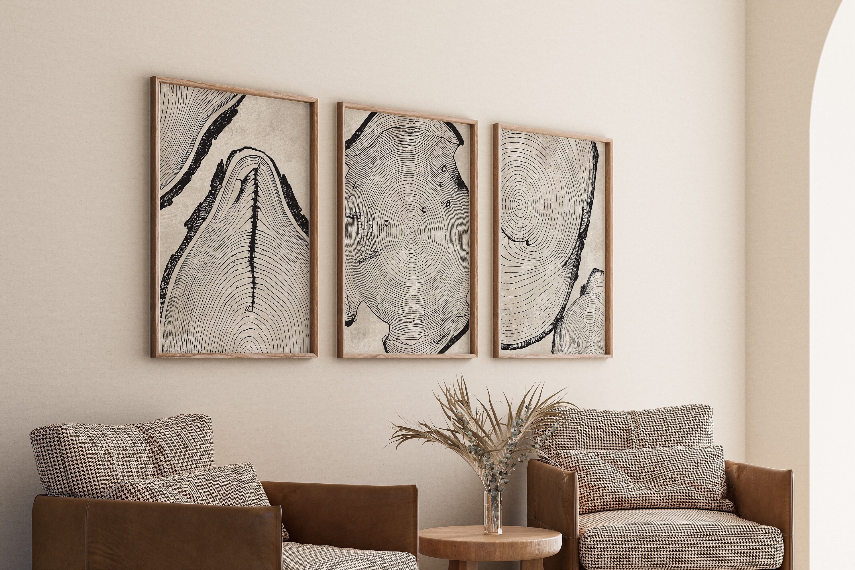 Set di 3 stampe beige e oro · Set da parete della galleria · Arte della parete d'oro · Pittura d'arte astratta · Decoro color terra · Arredamento del soggiorno marrone ruggine - Italia Set di 3 stampe beige e oro · Set da parete della galleria · Arte della parete d'oro · Pittura d'arte astratta · Decoro color terra · Arredamento del soggiorno marrone ruggine - Italia