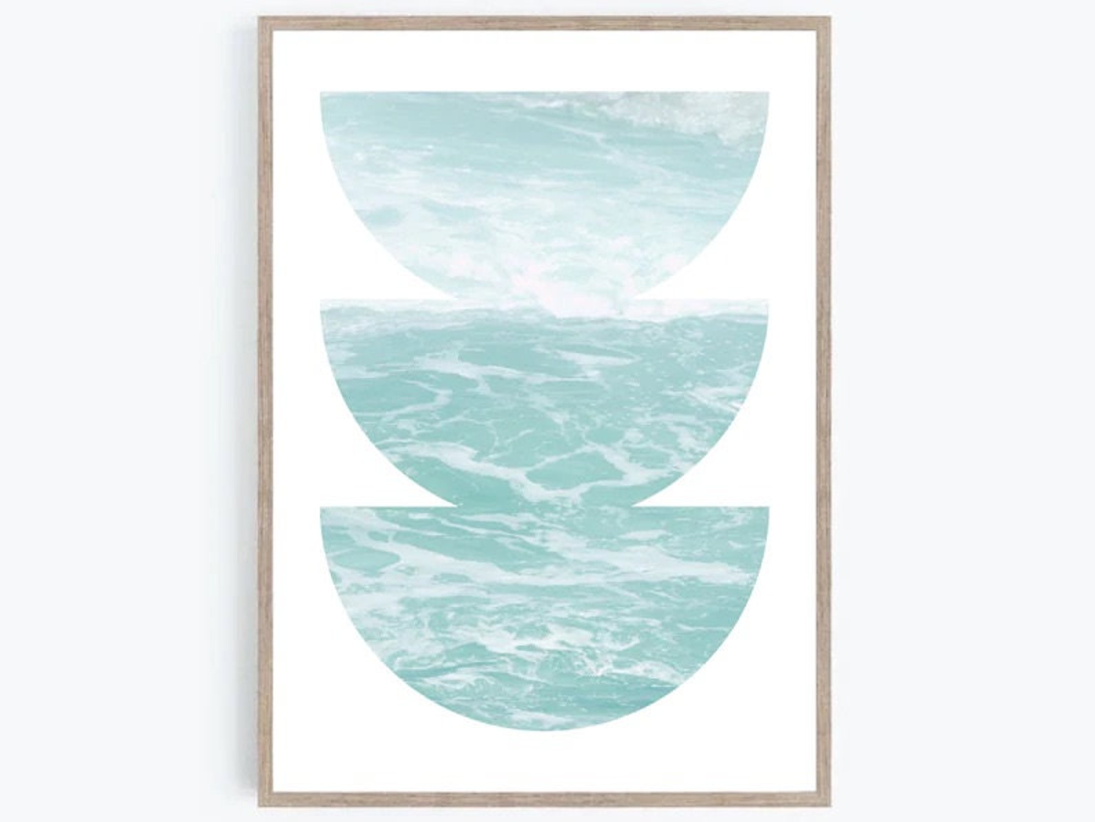 Beach Printable Art Beach Gallery Wall Art Set of 5 Coastal | Etsy