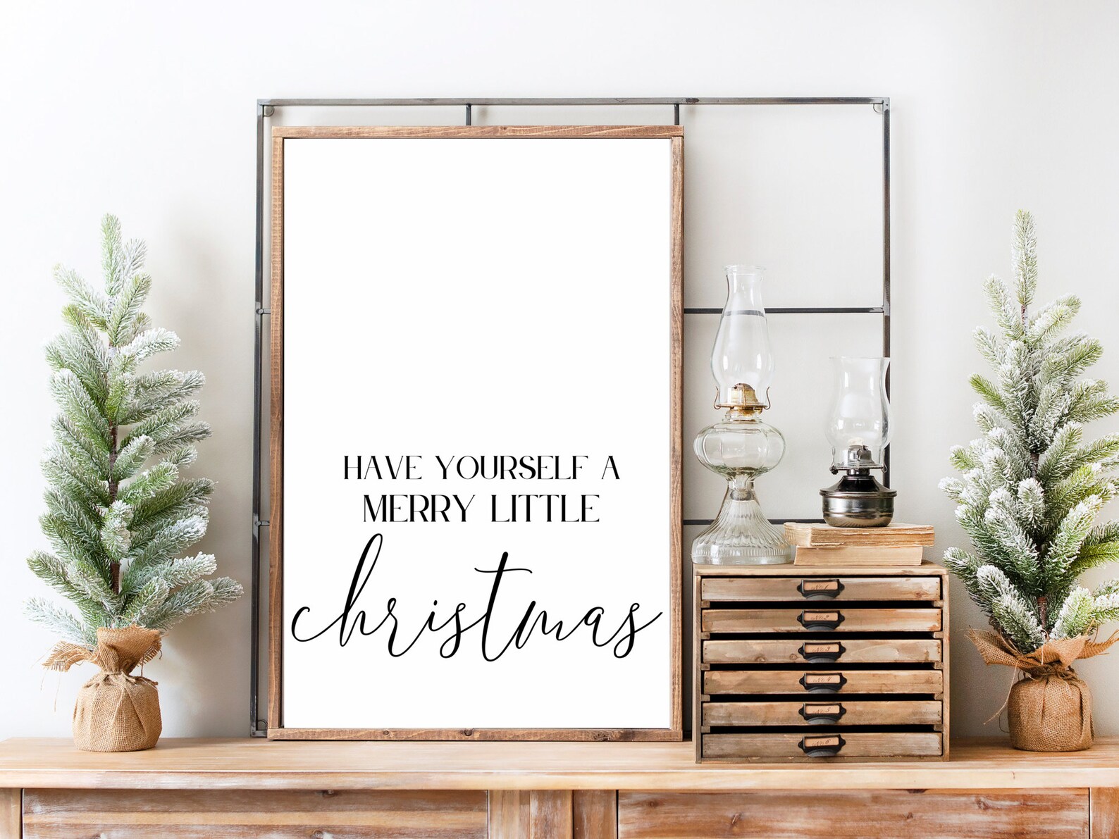 Have Yourself a Merry Little Christmas Print Christmas Wall - Etsy
