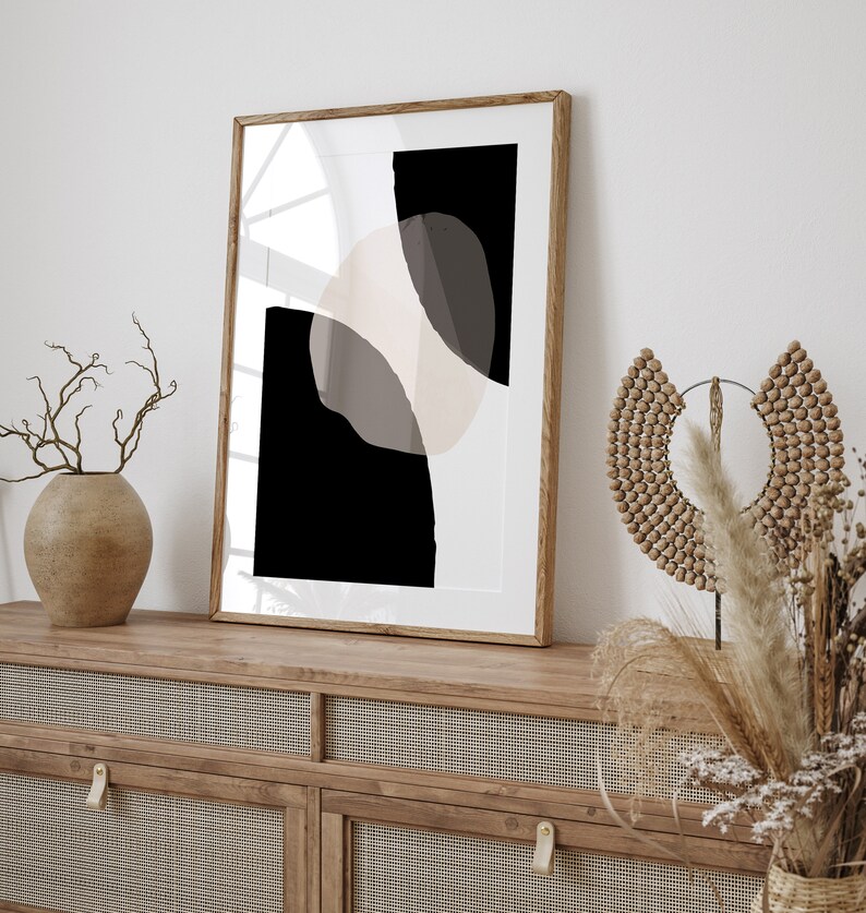 Printable Wall Art, Black and White Prints, Set of 6 Prints, Black ...