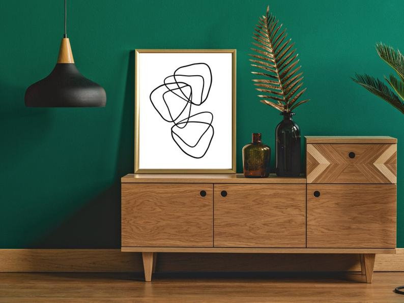 Printable Wall Art Black and White Gallery Wall Set of 6 - Etsy