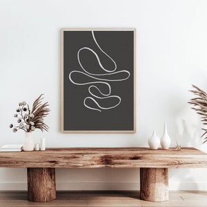 Abstract Wall Art, Brushstrokes Print, Modern Wall Decor, Neutral Wall Art, Watercolor Print, Minimalist Wall Art, Instant Download