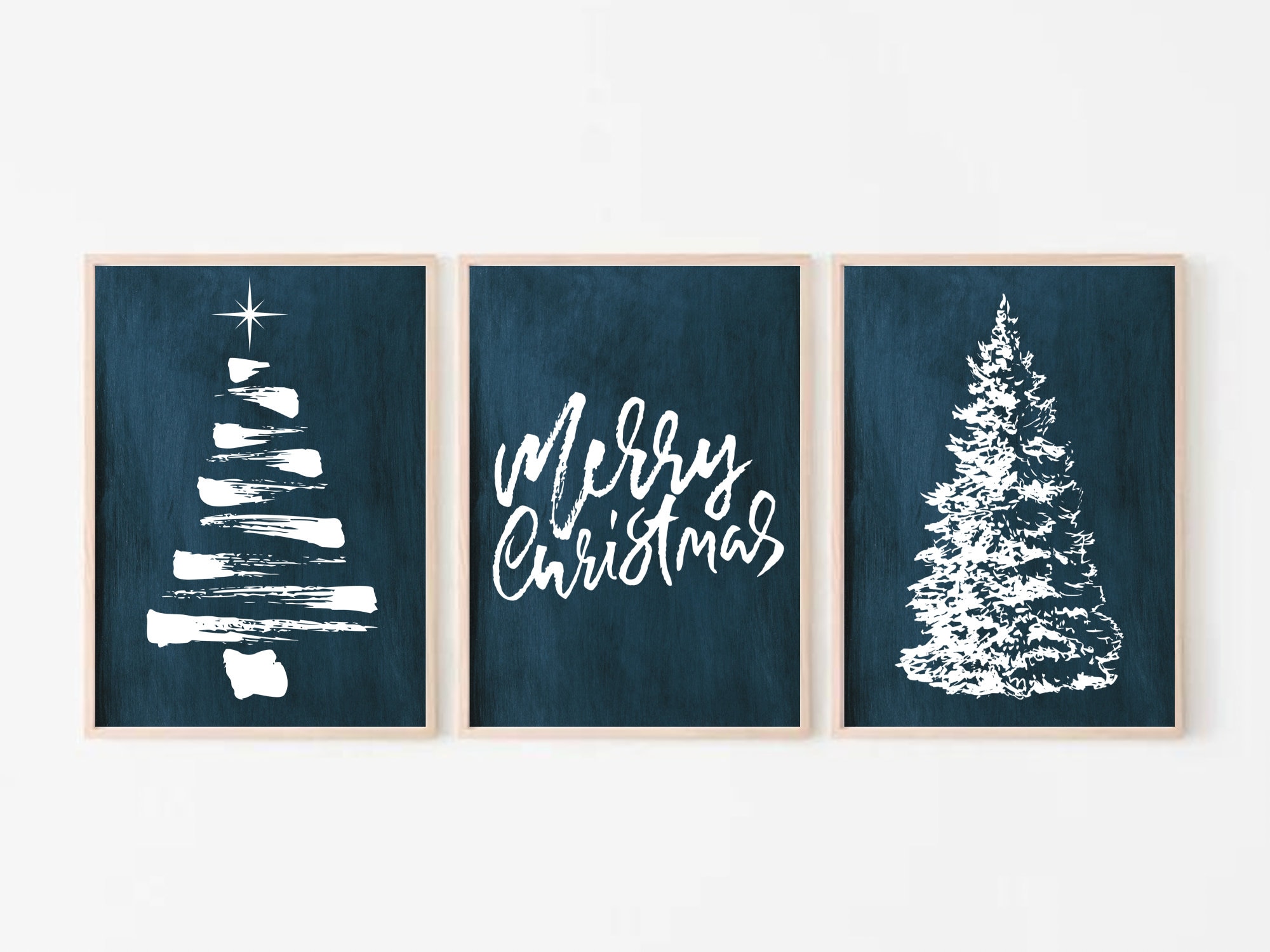 blue-christmas-wall-art-set-of-3-prints-christmas-printable-coastal-christmas-christmas-tree-prints-beach-art-downloadable-etsy