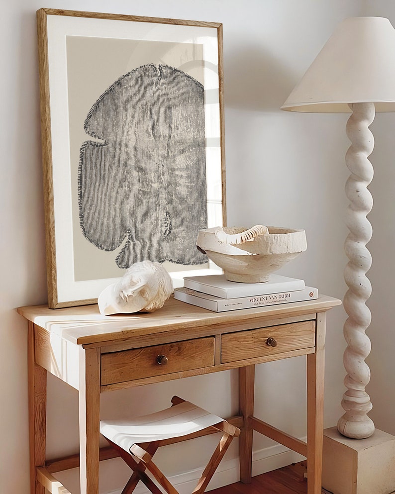 Neutral Coastal Wall Art Set of 3 Beach Prints Modern Etsy