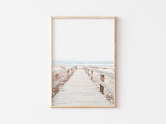 Beach Prints, Coastal Photography, Soft Beach Prints, Muted Coastal Art, Ocean Wall Art, Coast Line Art, Sandy Beach Art, Printable Art
