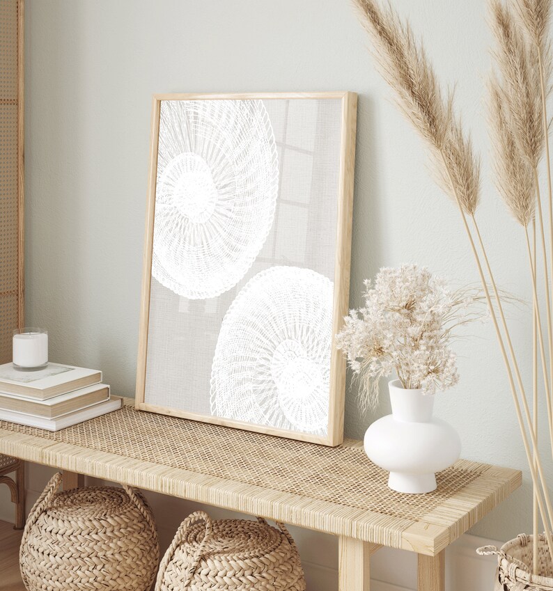 Coastal Wall Art Beach Gallery Wall Boho Beach Wall Art Etsy