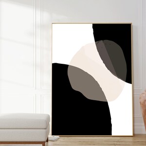 Printable Wall Art, Black and White Gallery Wall, Set of 6 Prints ...
