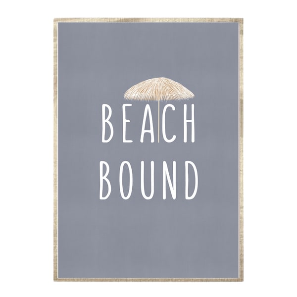 Beach Quote Wall Art Etsy