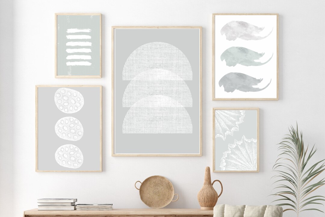 Printable Wall Art, Coastal Gallery Wall, Beach Bedroom Art, Coastal
