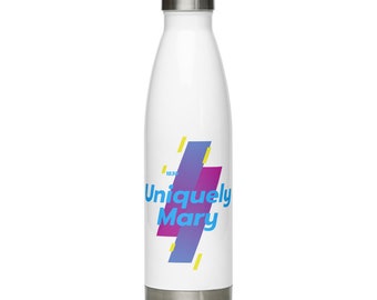 Uniquely Mary Stainless Steel Water Bottle