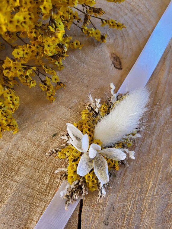Buy Dried Stabilized Flower Bracelet Flower Accessory Wedding