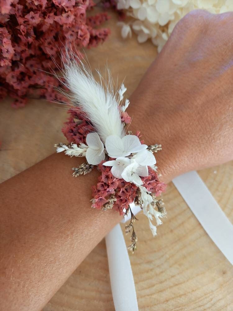 Bracelet mariage fleur - Etsy France