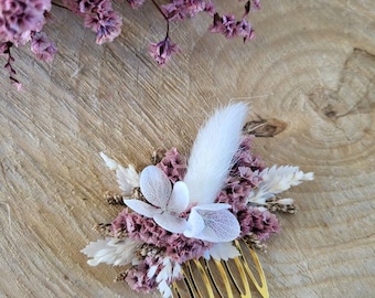 Blumen-Haarkämme & -Nadeln Set – Für Hochzeit, Brautjungfern, Ball | Mehrere Farben, Zinklegierung