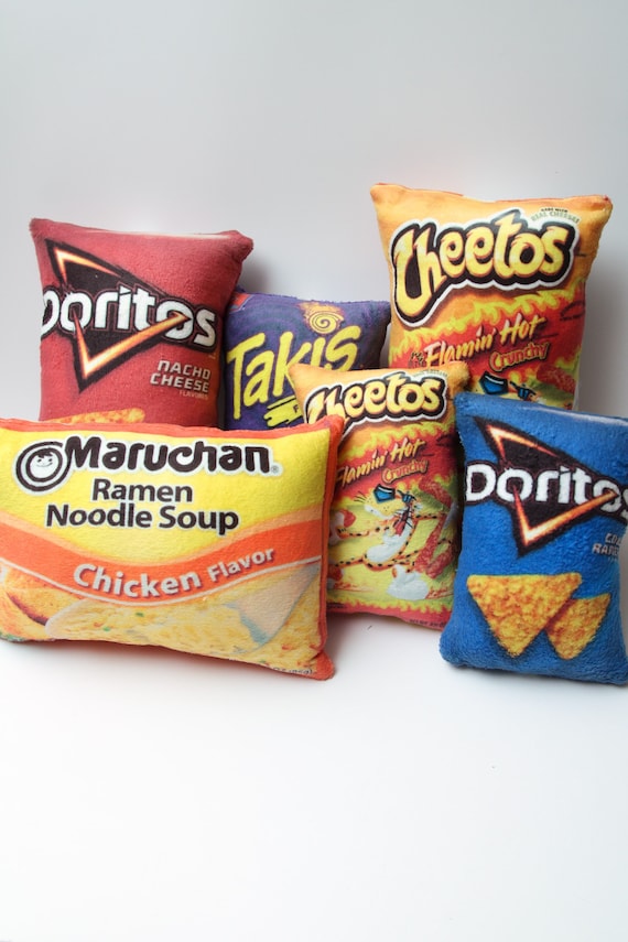 Novelty Pillows Chip Bags Noodle Soups Chocolate Bars. Etsy