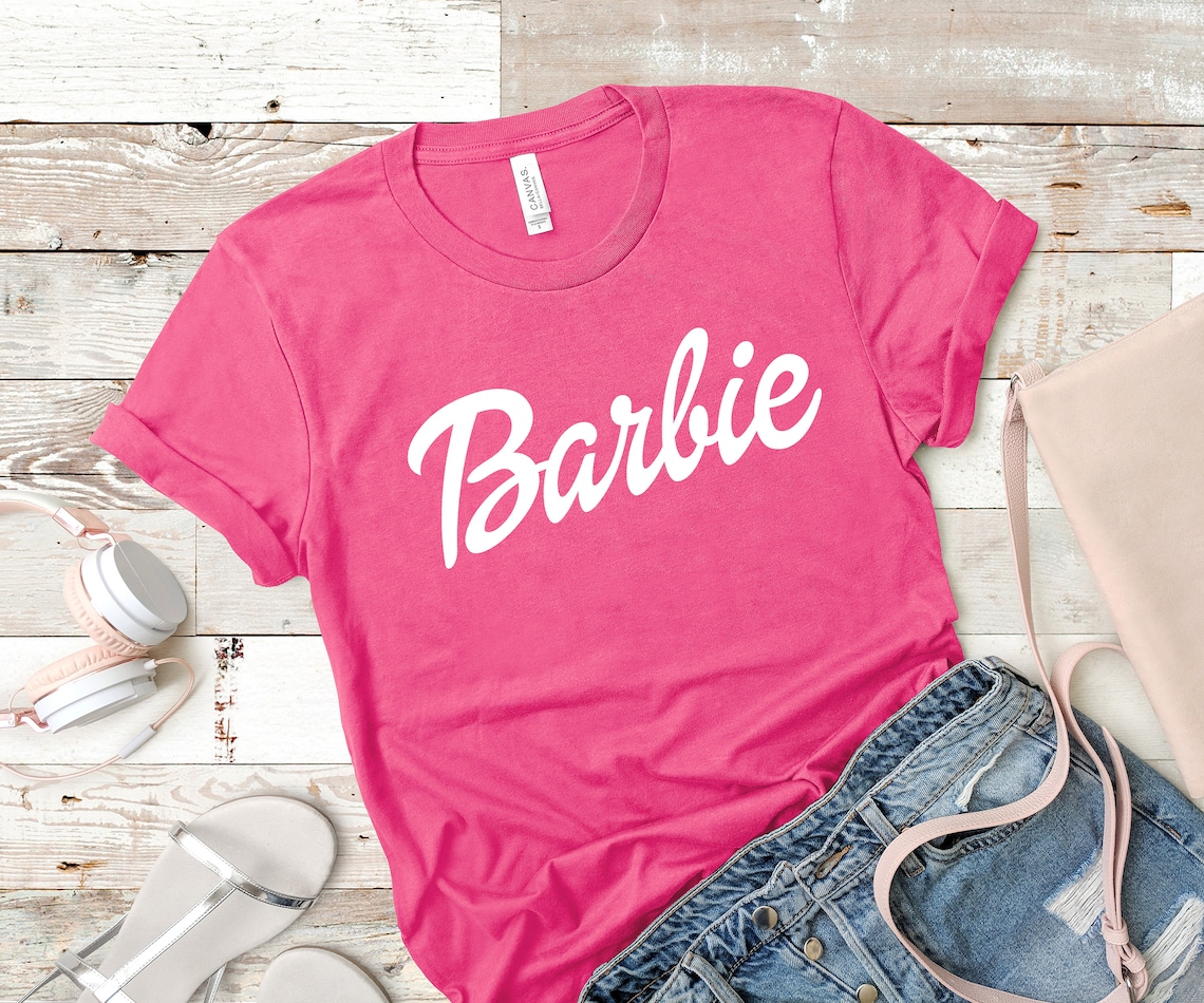 Barbie camisa camisas de fiesta de cumpleaños Barbie | Etsy