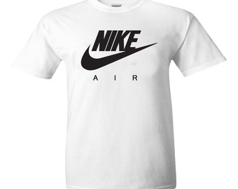 nike logo on shirt