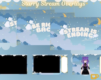 Starry stream overlay
