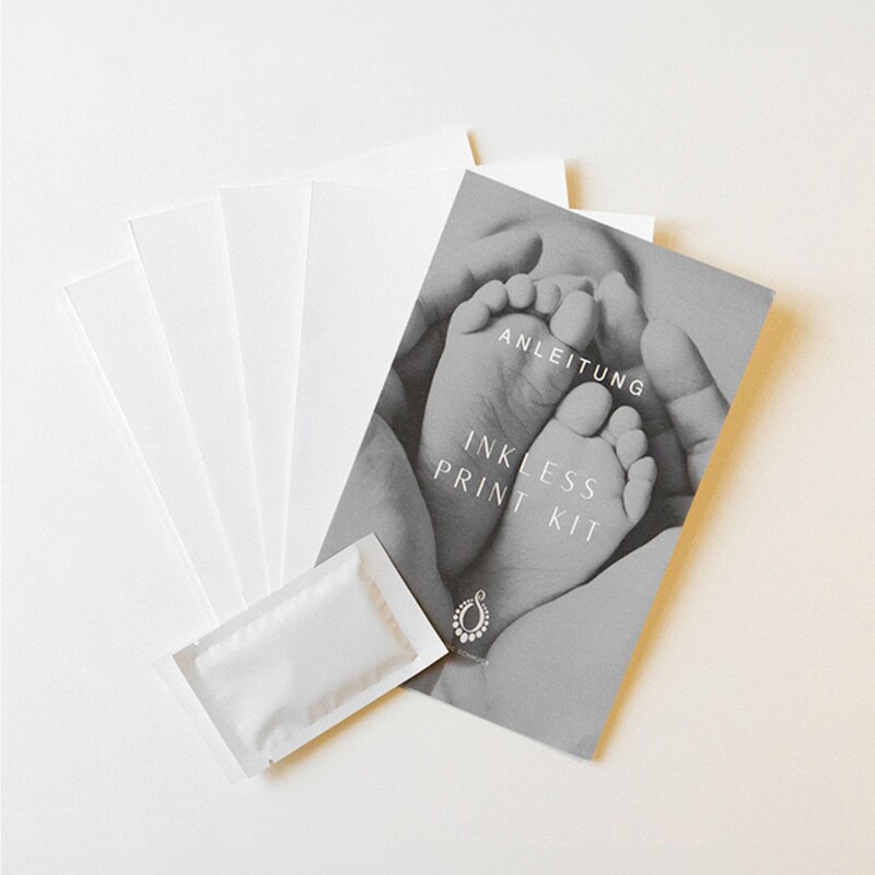 thumbnail image 2 of KeaBabies 4-Pack Inkless Hand And Footprint Kit And Inkless Baby Hand And Footprint 2 of 12