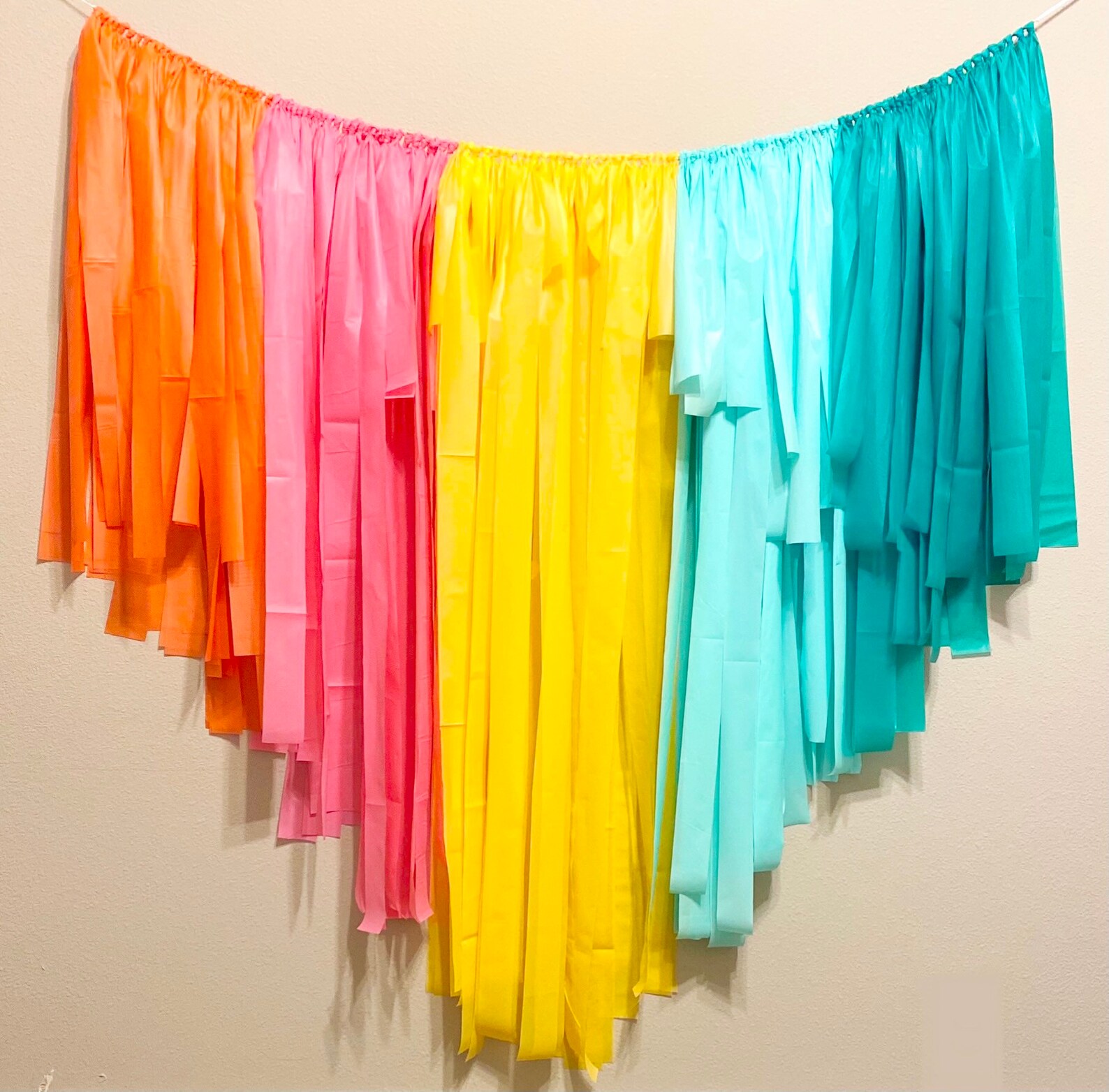 Fringe Backdrop Retro Rainbow Fringe Backdrop Bachelorette Etsy