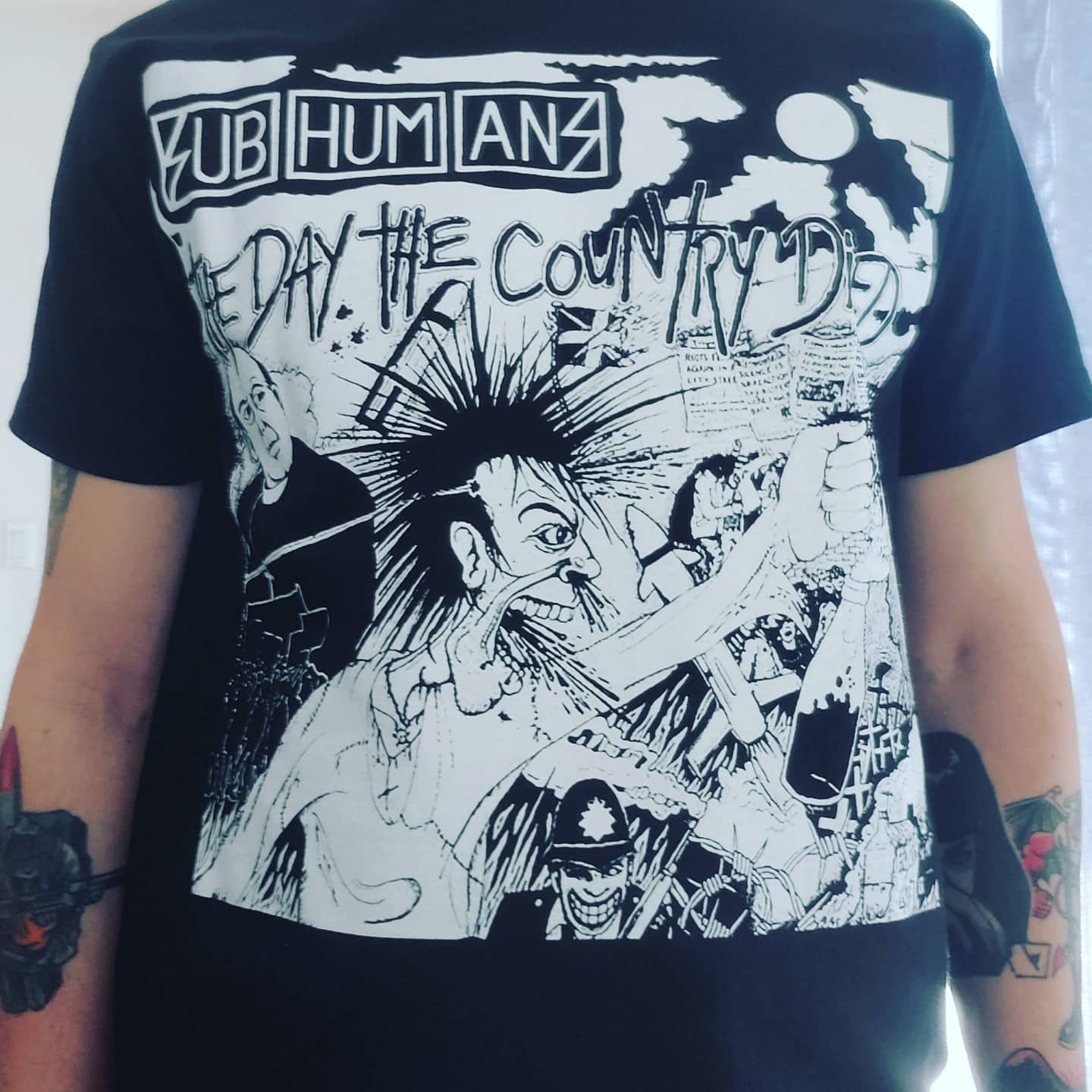 subhumans shirt