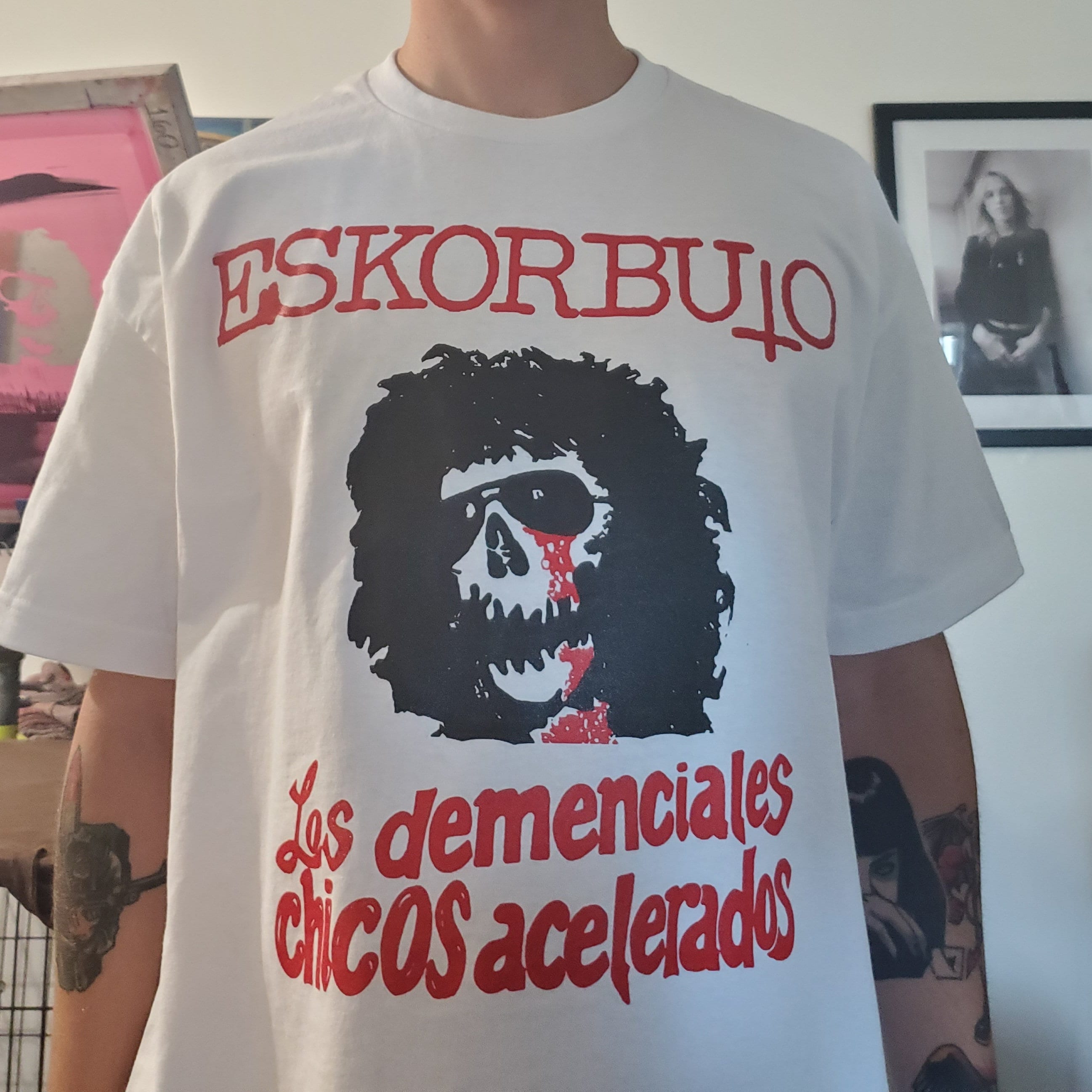 Camisetas de eskorbuto sale